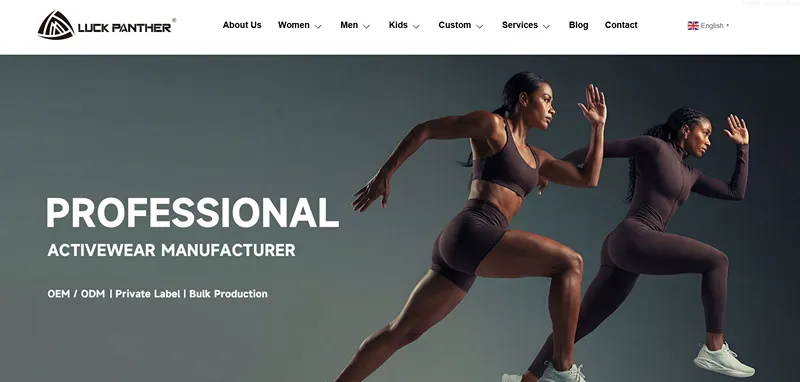 8 Best Sportswear Manufacturers in China for Reliable Sourcing 8 LuckPanther