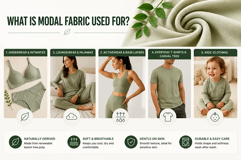 Modal Fabric Guide: Benefits, Drawbacks, Uses & How to Choose 2 What Is Modal Fabric Used For