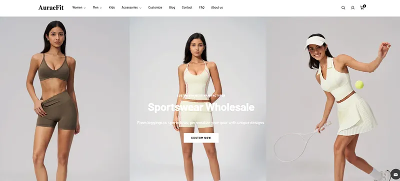 Top 10 Private Label Activewear Manufacturers to Build Your Brand 8 AuraeFit