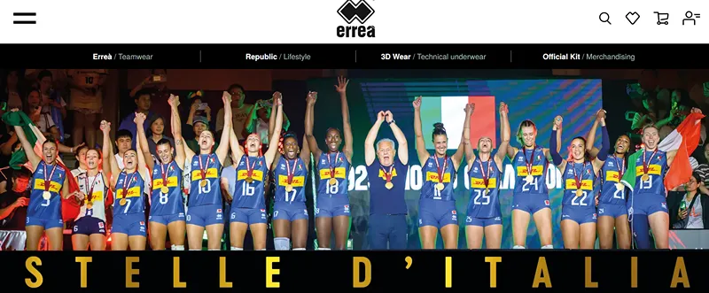 10 Italian Sportswear Manufacturer for Quality Activewear Production 4 Erreà Sport