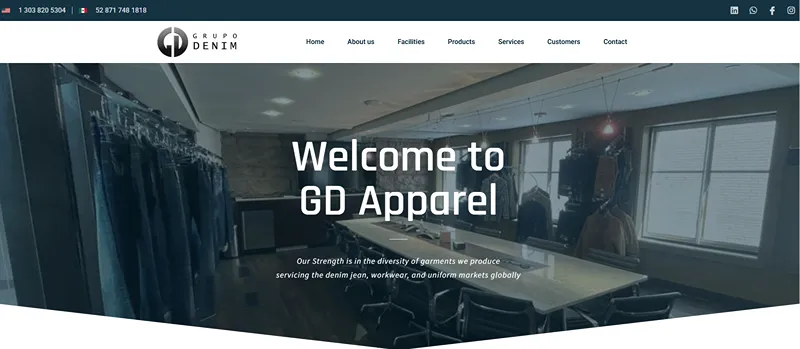 10 Clothing Manufacturers in Mexico: Factory Guide 35 Grupo Denim
