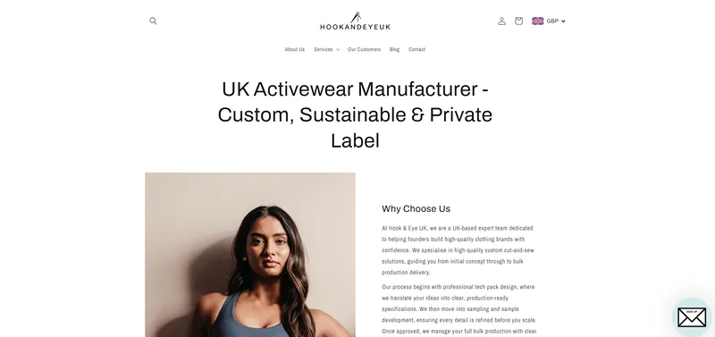 8 Gym Clothing Manufacturers UK Brands Can Rely On 3 Hook & Eye UK