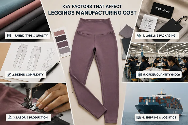 What Is the Average Leggings Manufacturing Cost? Factors, Examples & Tips 1 Key Factors That Affect Leggings Manufacturing Cost