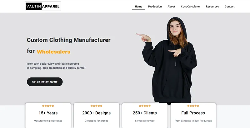 8 Best Sportswear Manufacturers in China for Reliable Sourcing 4 Valtin_Apparel