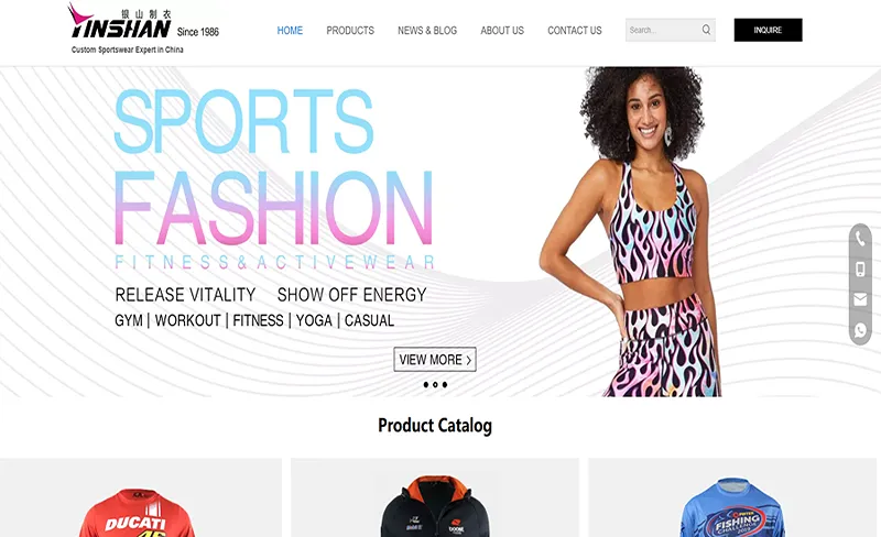 8 Best Sportswear Manufacturers in China for Reliable Sourcing 5 Yinshan activewear clothing manufacturers