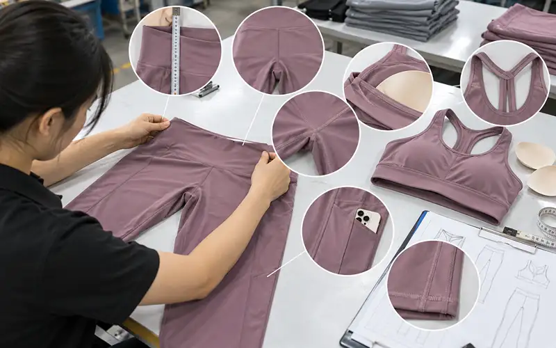 Sportswear Quality Control: Why Good Samples Still Turn Into Bad Bulk Orders 11 Check the First Pieces Off the Line