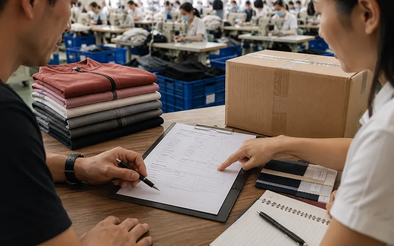 How to Import Clothes from China Without Costly Mistakes 15 Confirm the clothing Purchase Order Before Paying the Deposit