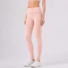 Custom Foldover Leggings with Full-Length Low-Rise Fit side