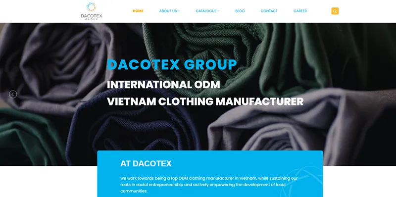 10 Sportswear Manufacturers in Vietnam: Who Makes What? 9 Dacotex Group