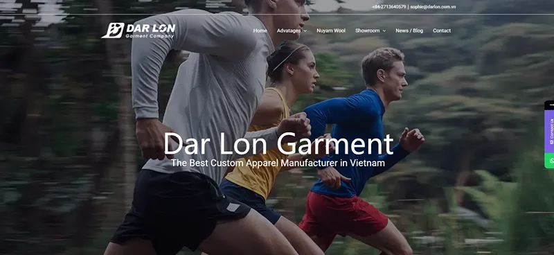 10 Sportswear Manufacturers in Vietnam: Who Makes What? 4 Dar Lon Garment
