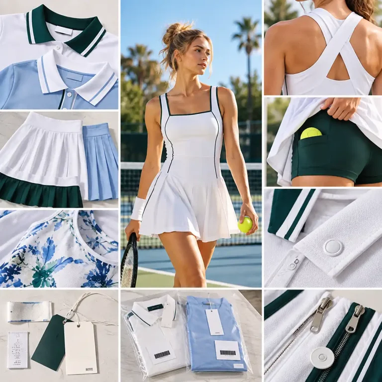 tennis clothing manufacturers phone version