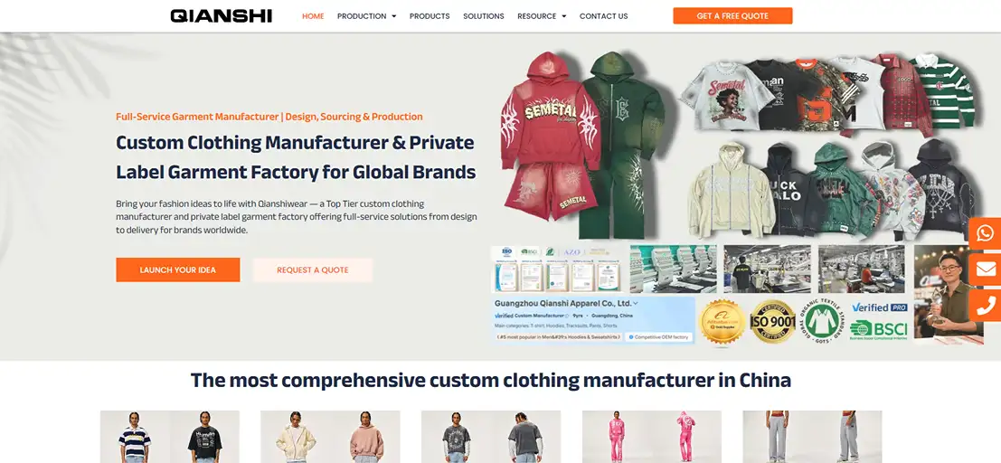 10 Chinese T-Shirt Manufacturers From Basics to Performance Tees 40 Qianshiwear