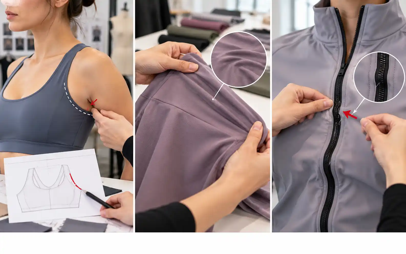 How to Give Sample Revision Feedback to a Factory 2 Separate Fit, Fabric, and Construction Problems