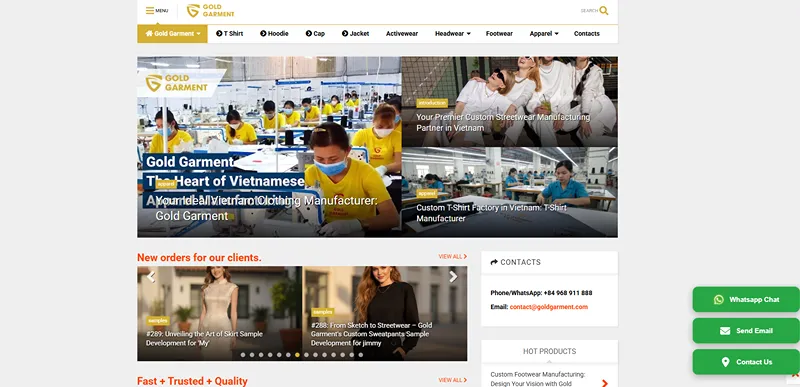 10 Sportswear Manufacturers in Vietnam: Who Makes What? 7 goldgarment.vn