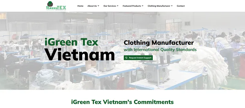 10 Sportswear Manufacturers in Vietnam: Who Makes What? 5 iGreen Tex Vietnam