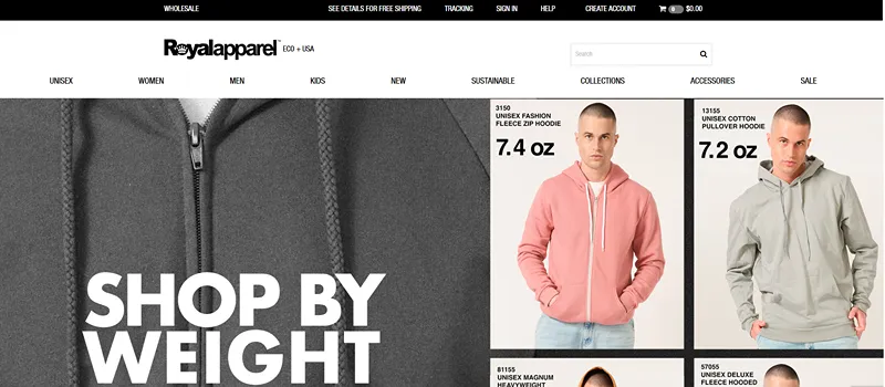 10 Top-Rated Sportswear Manufacturers in USA for Wholesale & Private Label 43 Royal Apparel